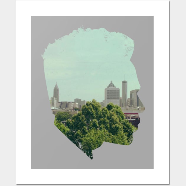 Earn Silhouette Wall Art by opiester